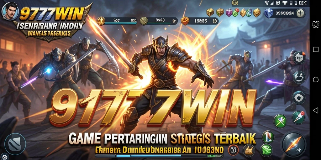 Gameplay strategi menakjubkan di 9777WIN dengan pertempuran yang intens.
