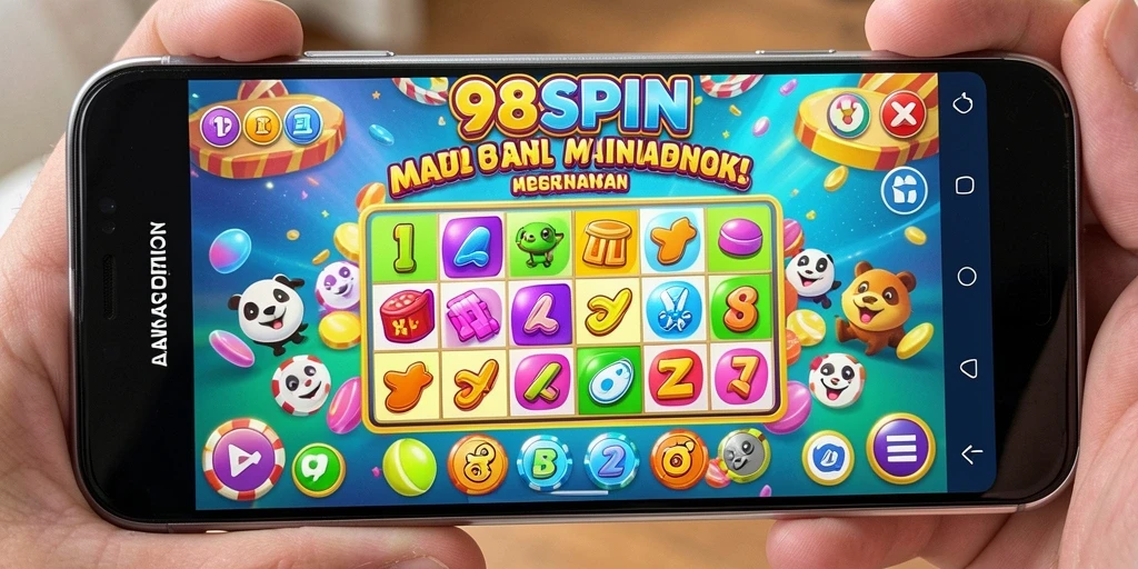 Screenshot gameplay 98SPIN menampilkan keseruan bermain Bingo.