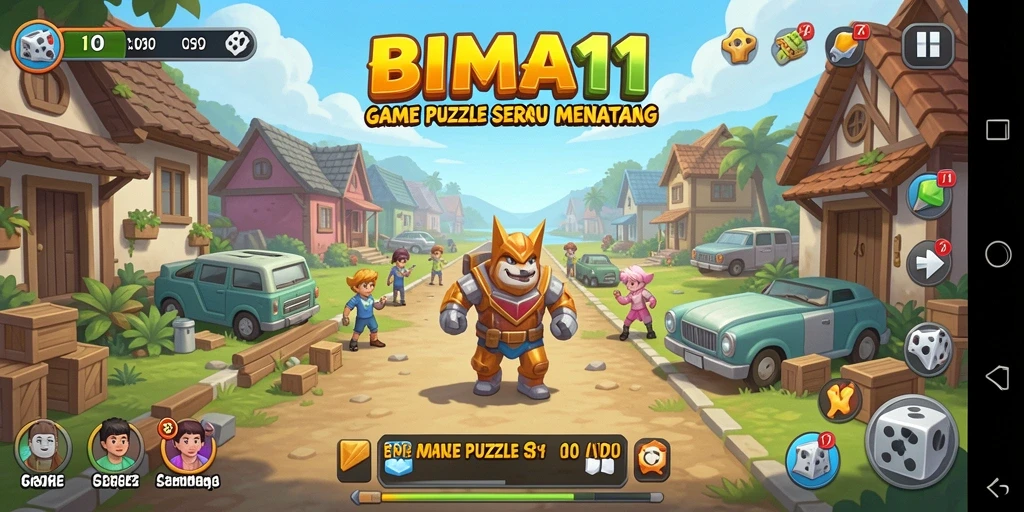 Gameplay BIMA11 menantang dengan berbagai teka-teki seru.