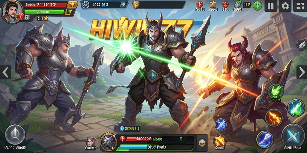 Tampilan menarik gameplay HIWIN777 dengan elemen strategi.