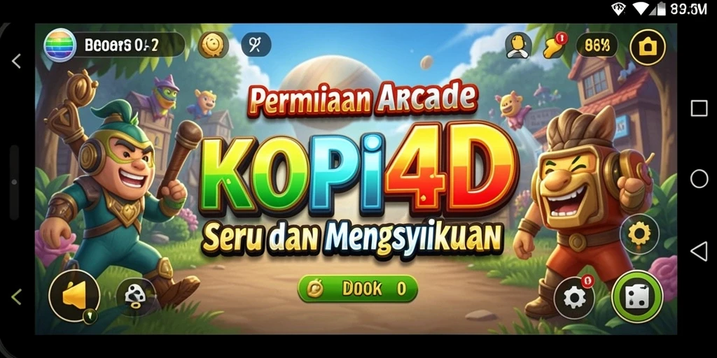 Tampilan gameplay seru KOPI4D yang memikat dan penuh tantangan.