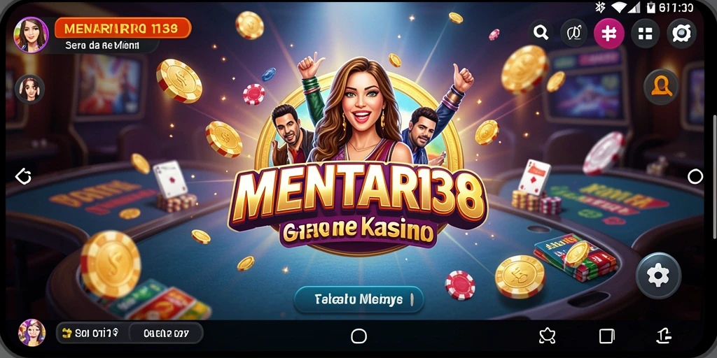 Gameplay seru MENTARI138 dengan berbagai pilihan permainan Kasino.