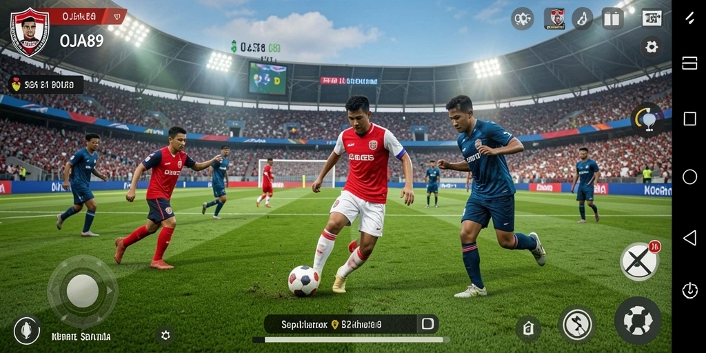 Tampilan gameplay OJA89 yang penuh aksi dan seru.