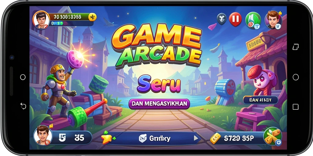 Tampilan gameplay yang seru dan mendebarkan dalam T6.